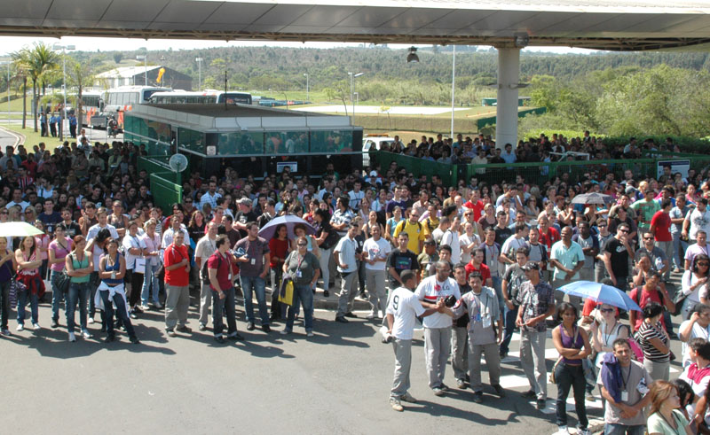 São constantes as mobilizações e ações juridiciais do Sindicato contra o vasto histórico de assédio moral, alta rotatividade e irregularidades na Flex