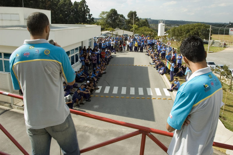 Paralisação envolveu trabalhadores das três plantas da ZF em Sorocaba: ZF do Brasil, Sistemas e Lemforder (foto de arquivo recente)