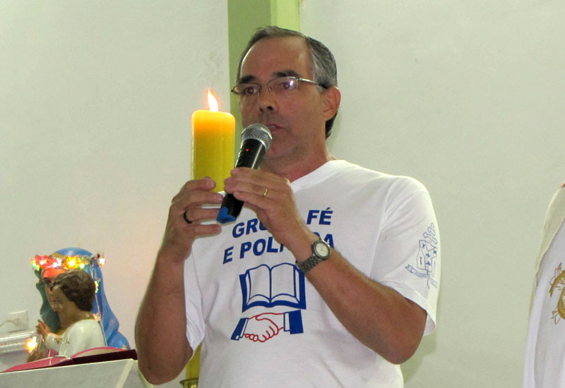 Carlos Leite é coordenador arquidiocesano do grupo Fé e Política