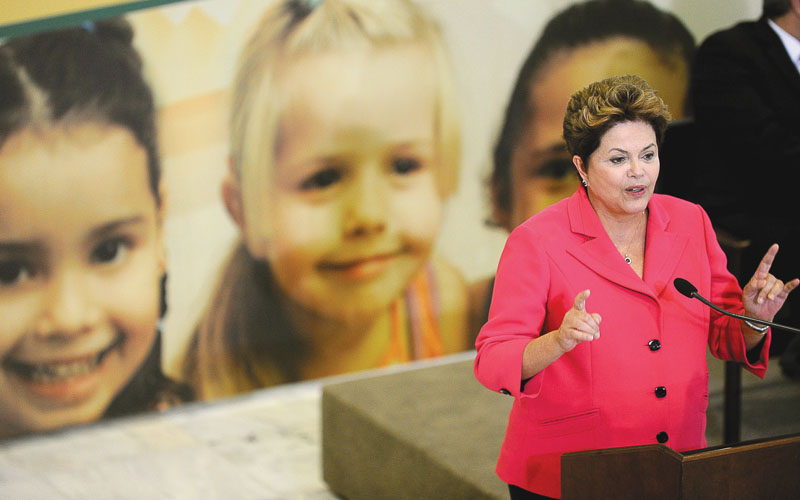 Medida anunciada pela presidenta vai priorizar as crianças de 0 a 6 de idade em extrema pobreza