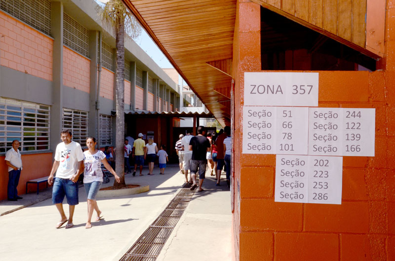 Manhã tranquila também na Escola Professor Jose Roque Almeida Rosa, Vila Formosa.