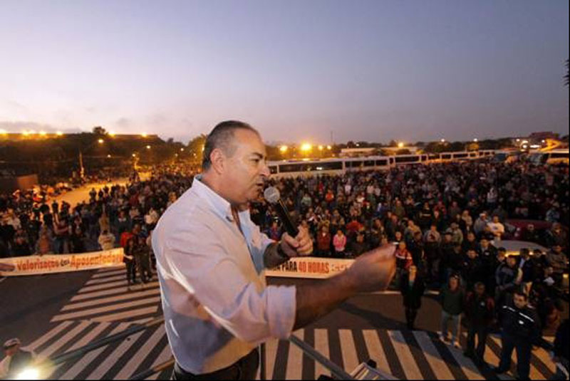 Sergio Nobrega, secretario geral nacional da CUT