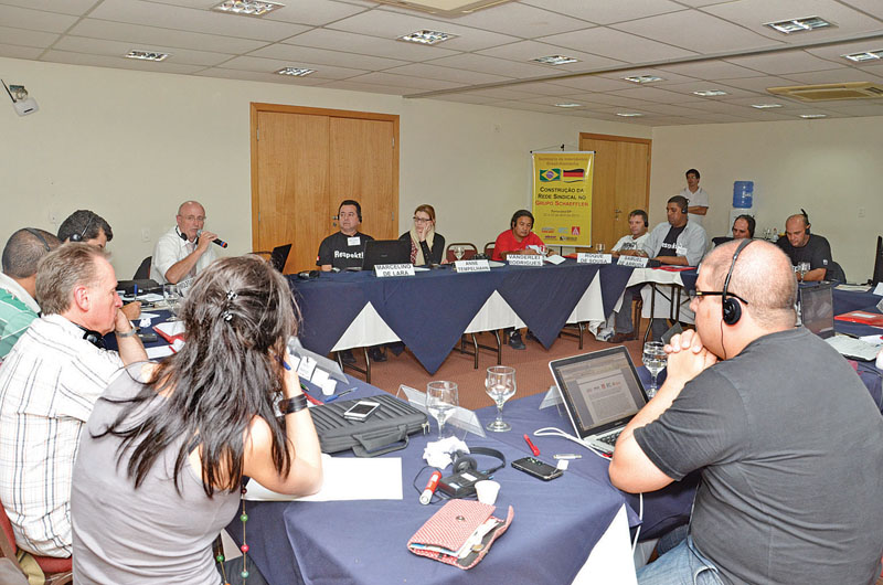 Encontro teve presença de dirigentes brasileiros e alemães