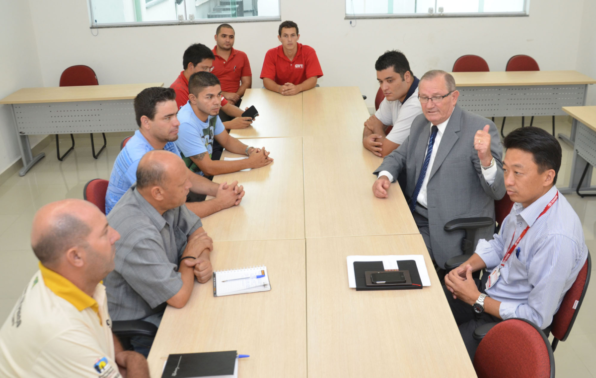 A qualidade da mão de obra dos metalúrgicos de Sorocaba foi elogiada pelo vice-presidente da Toyota do Brasil, Percival Donato Maiante