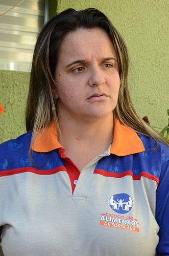 Meire Elen Rodrigues, assistente social do Banco de Alimentos de Sorocaba