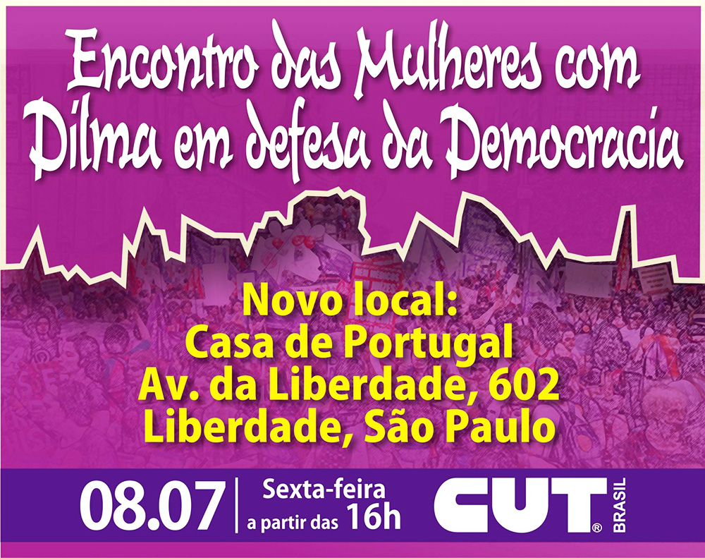 A manifestação será realizada nesta sexta-feira, dia 8, no bairro Liberdade em São Paulo