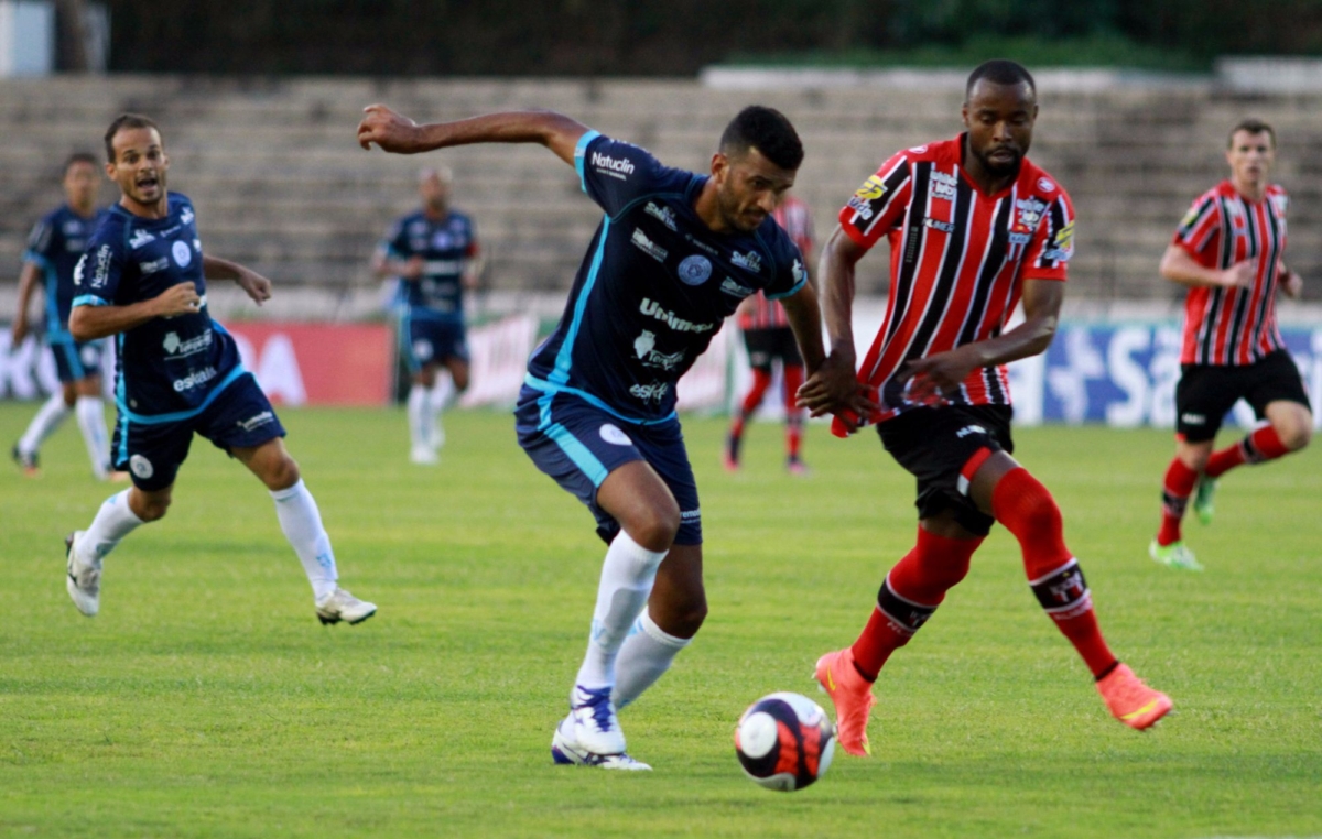 No sábado passado, o time empatou em casa com o Botafogo (foto: Jesus Vicente / EC São Bento)