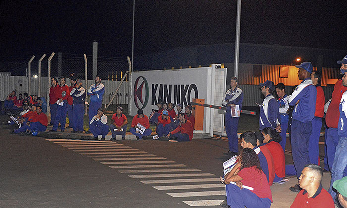 Mobilização: Assembleia na Kanjiko aconteceu na sexta, dia 3. (Foto: Foguinho/Imprensa SMetal)