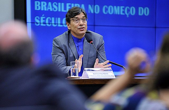 Professor da Unicamp e ex-presidente do Ipea, Márcio Pochmann foi o destaque da comissão da reforma da Previdência na quarta, dia 29