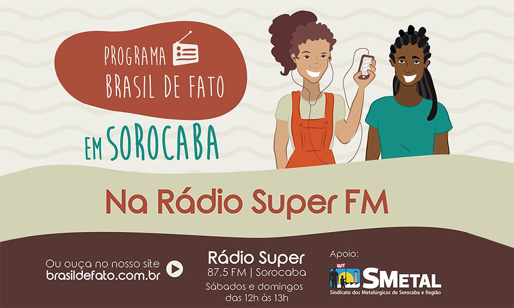 O programa vai ar na rádio Super FM 87,5 e conta com o apoio do SMetal.