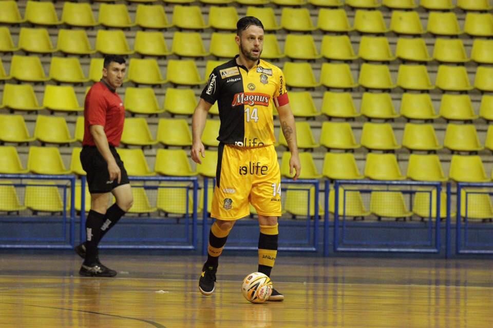 Natural de Campinas, Rodrigo Hardy joga no Sorocaba Futsal (Magnus) desde 2014