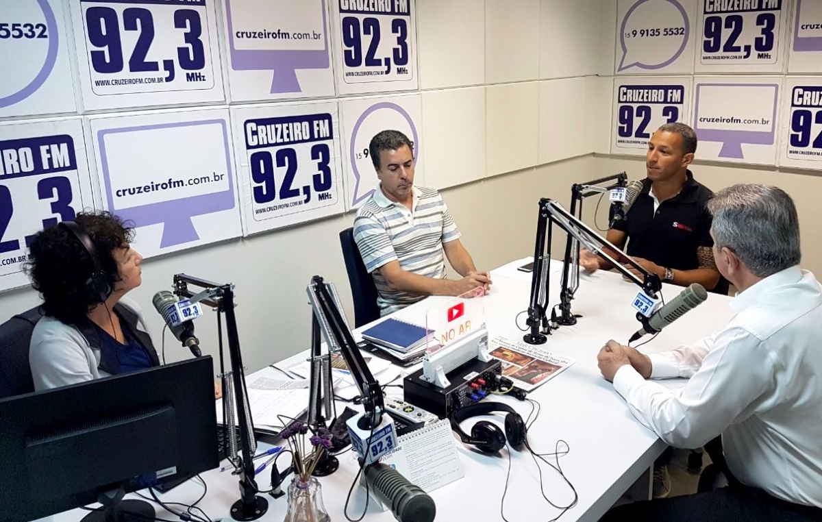 Entrevista aconteceu na manhã de sexta-feira, 8, nos estúdios da Rádio Cruzeiro FM