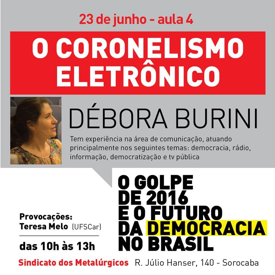 Débora Burini é pesquisadora e professora pelo Centro de Arte e Comunicação da UFSCar