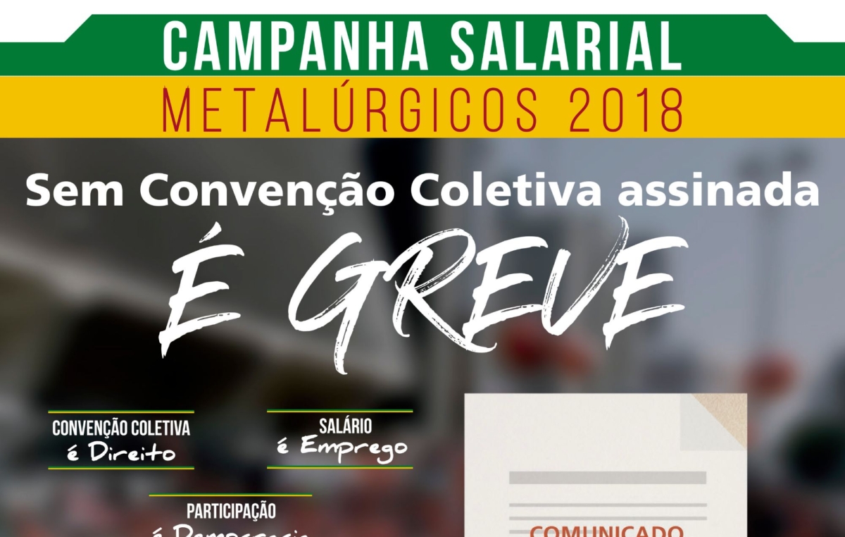 De acordo com a FEM, se não houver avanços, as empresas receberão aviso de greve nas próximas semanas