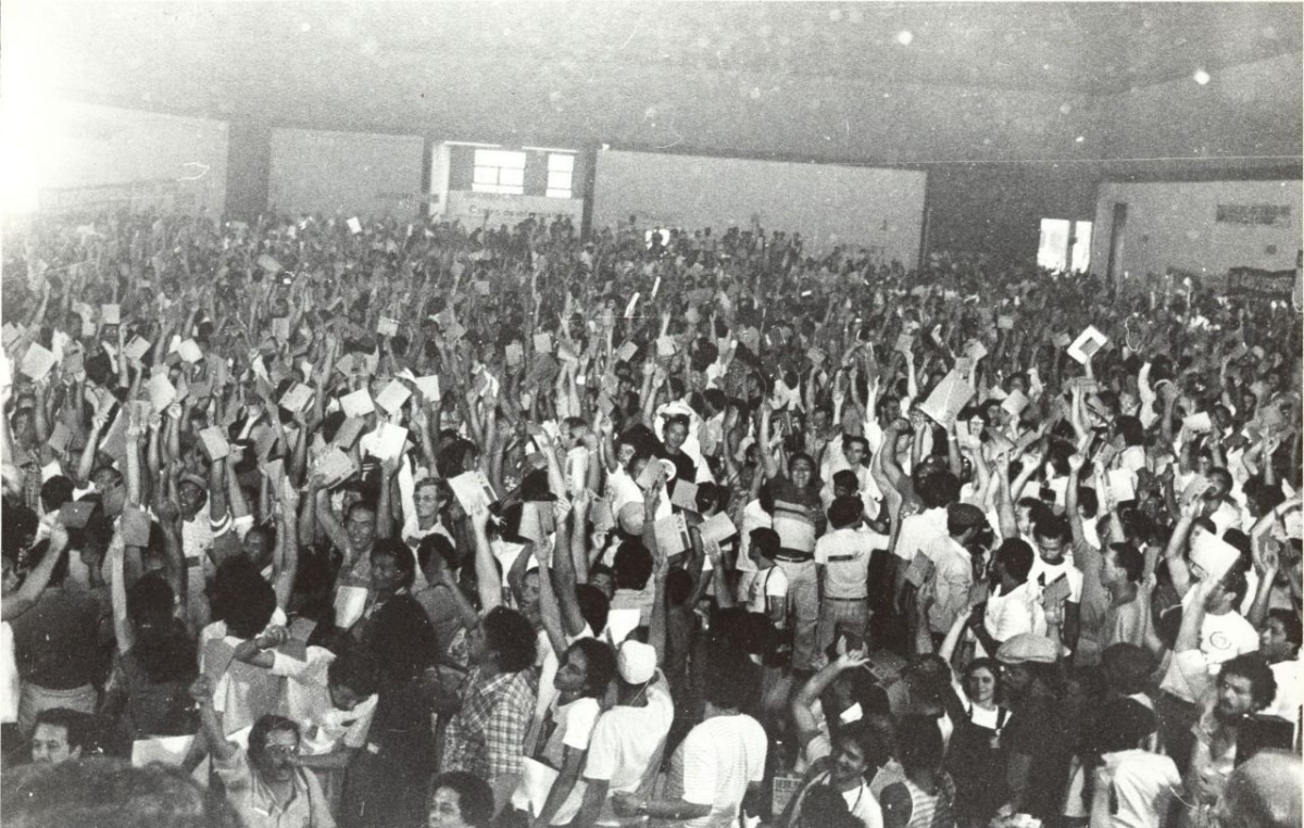 1° Congresso Nacional da Classe Trabalhadora, em São Bernardo do Campo