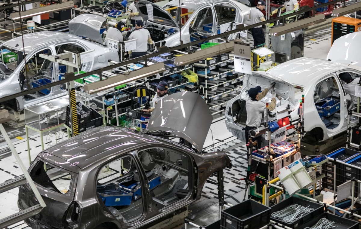 A planta da Toyota de Sorocaba atualmente tem 2.849 trabalhadores e produz os veículos modelos Etios e Yaris