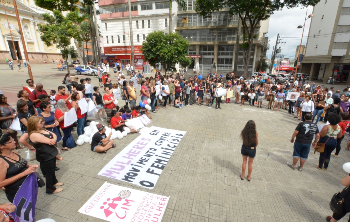 Há um ano, em janeiro de 2018, o Movimento de Mulheres promovia ato no centro de Sorocaba contra o feminicídio