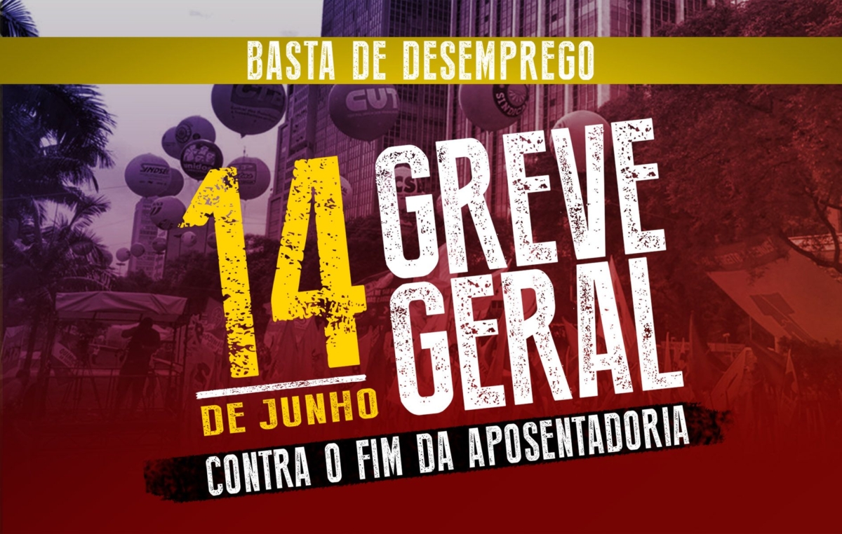 Dia 14 de junho o País vai parar em defesa da Previdência Social, que além da aposentadoria, garante benefícios e auxílios como licença-maternidade, auxílio-acidente, pensões, entre outros