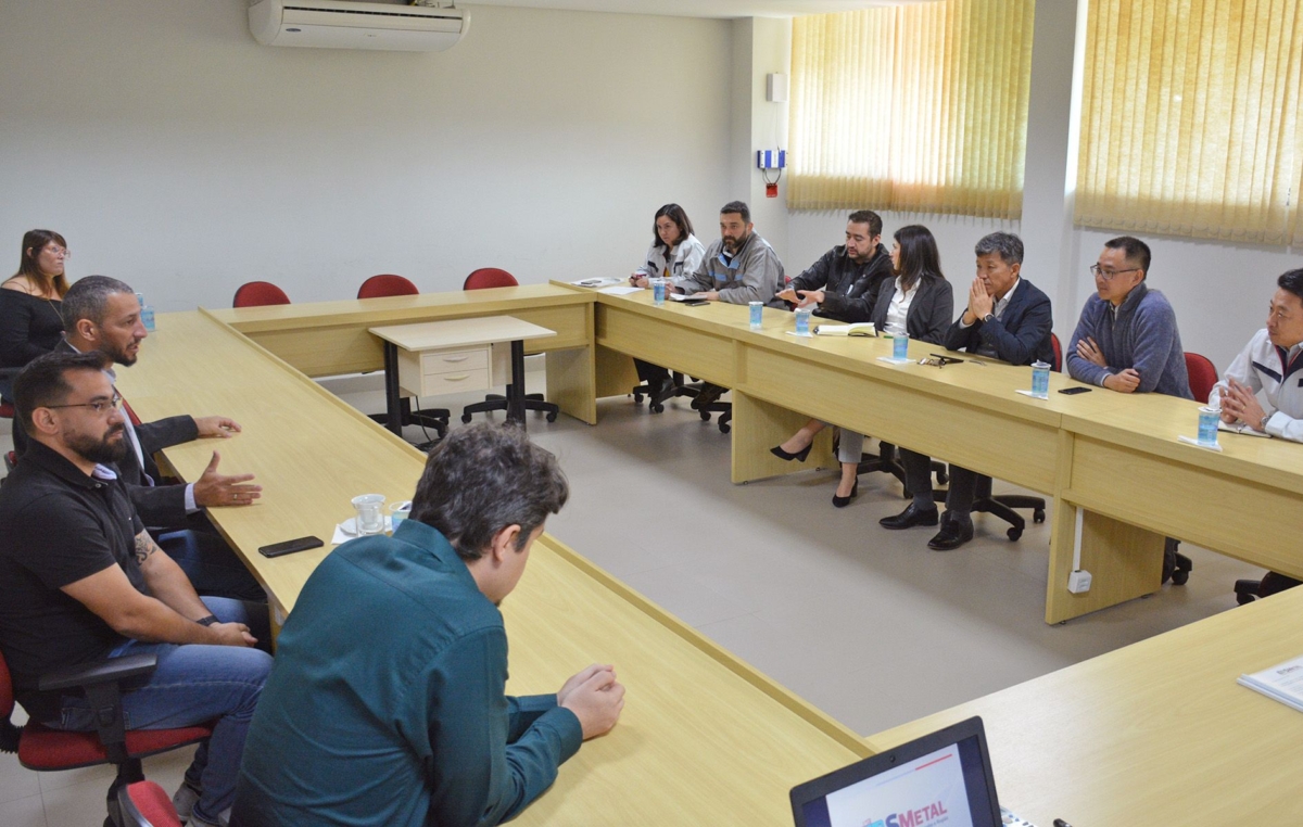 Durante encontro para apresentação do novo CEO da Toyota, o Sindicato defendeu a importância de investimentos para a planta local 