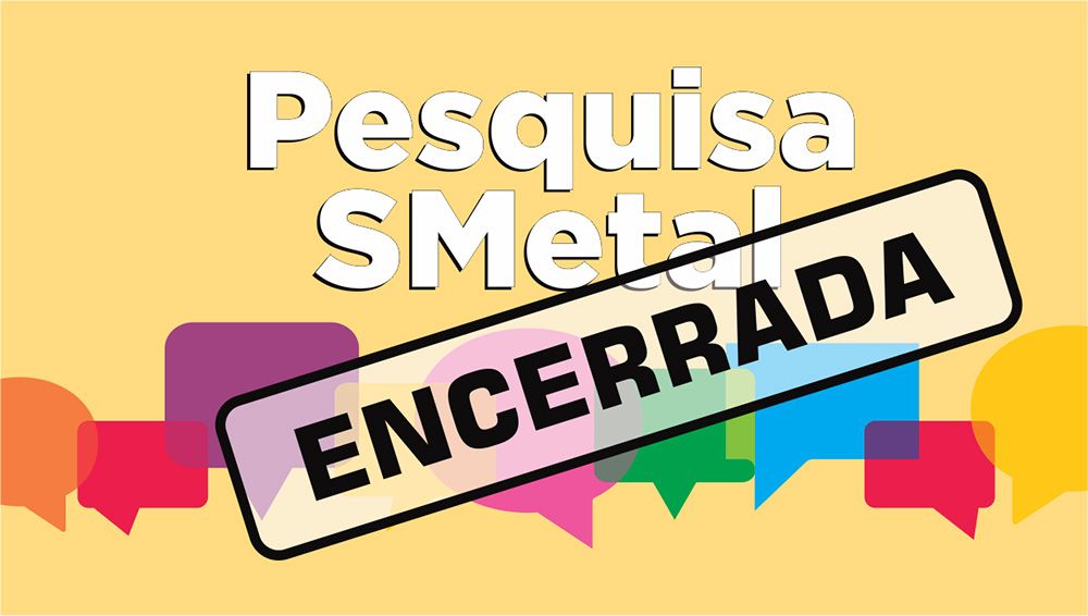 A pesquisa foi encerrada nesta segunda-feira, dia 14 e em breve, os resultados serão divulgados