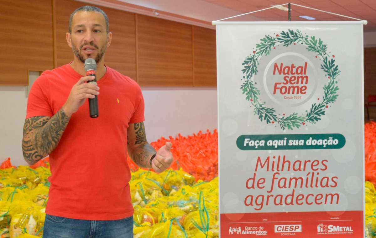 Leandro Soares, presidente do SMetal, agradeceu a participação de todos. 