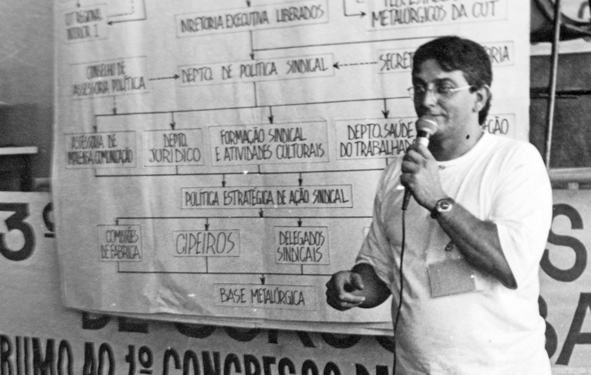 Gaspari foi presidente do SMetal entre 1992 e 1998