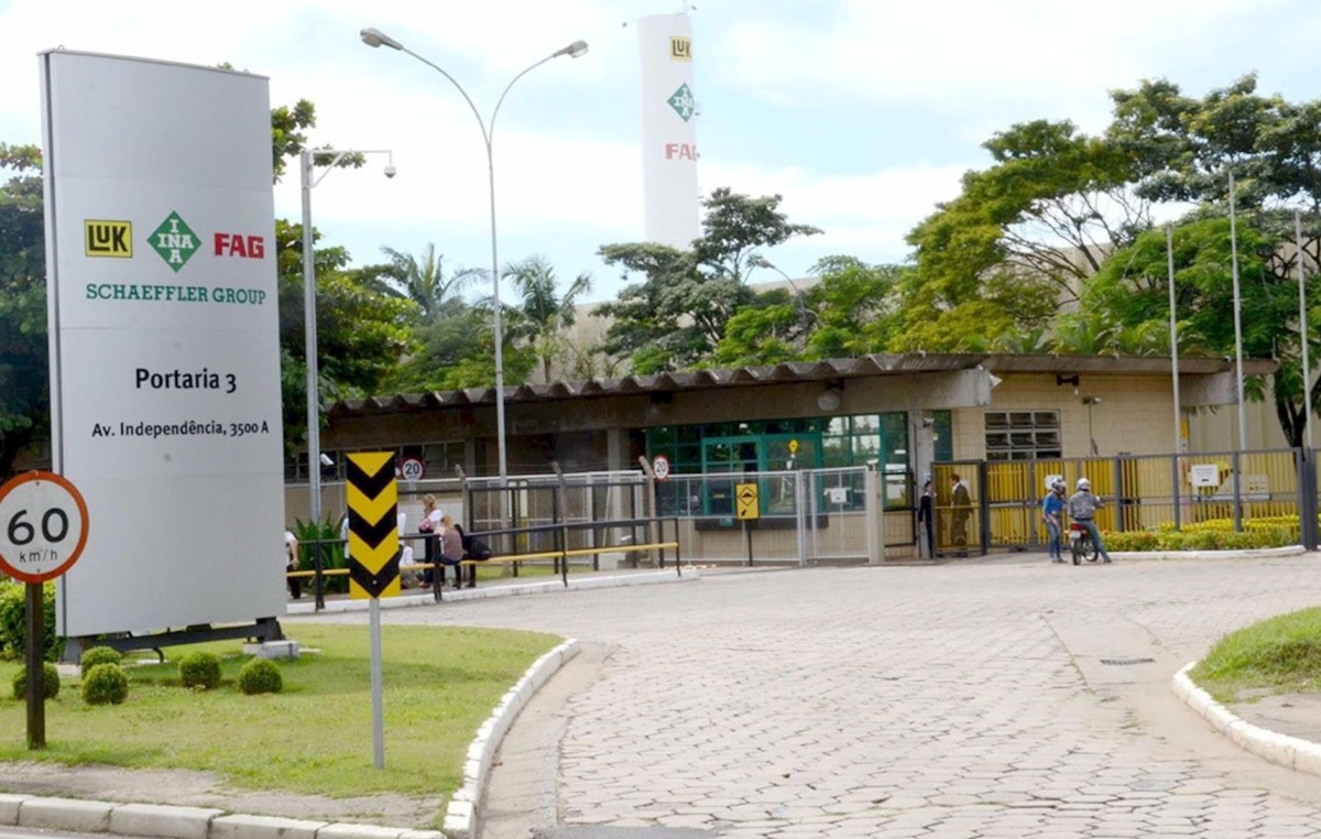 A Schaeffler fabrica peças e acessórios para veículos automotores e fica na Avenida Independência, em Sorocaba