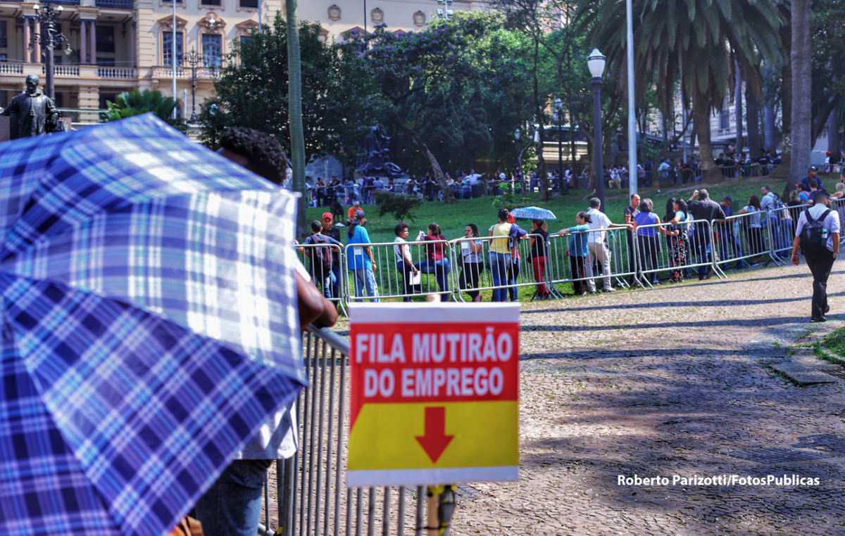 Desemprego deve aumentar sem benefício para o trabalhador 