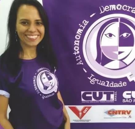 Paula Proença, presidenta do Sindicato do Vestuário, destaca que a representatividade da mulher no movimento sindical sempre foi merecedora de destaque