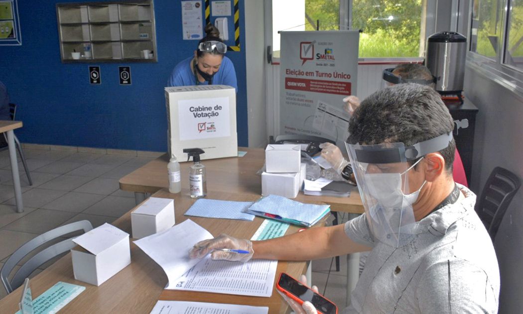 Eleição sindical na Edscha, em Sorocaba