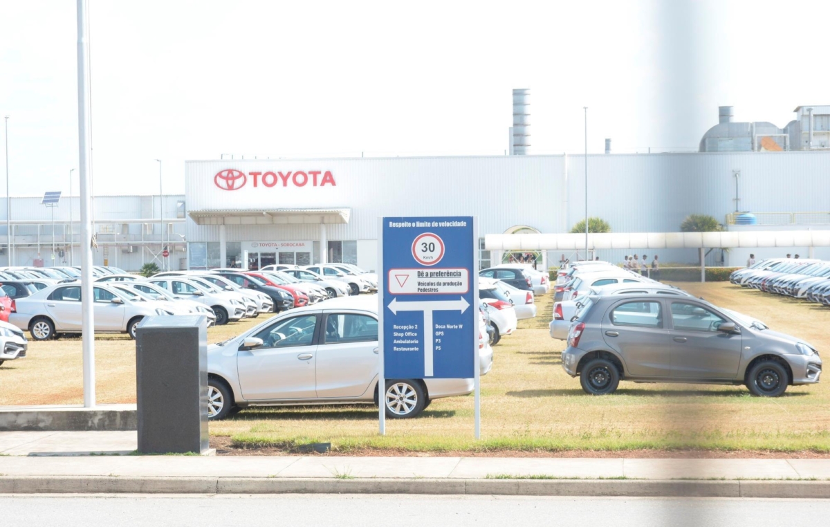 A montadora Toyota foi uma das empresas pautadas pelo SMetal 