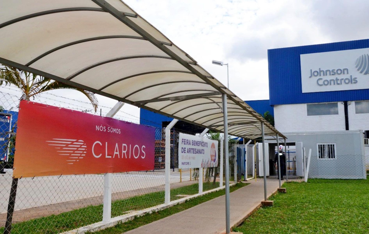 A Clarios (antiga Johnson Controls) é líder no segmento de tecnologia de baterias de veículos e fica na Avenida Independência, em Sorocaba