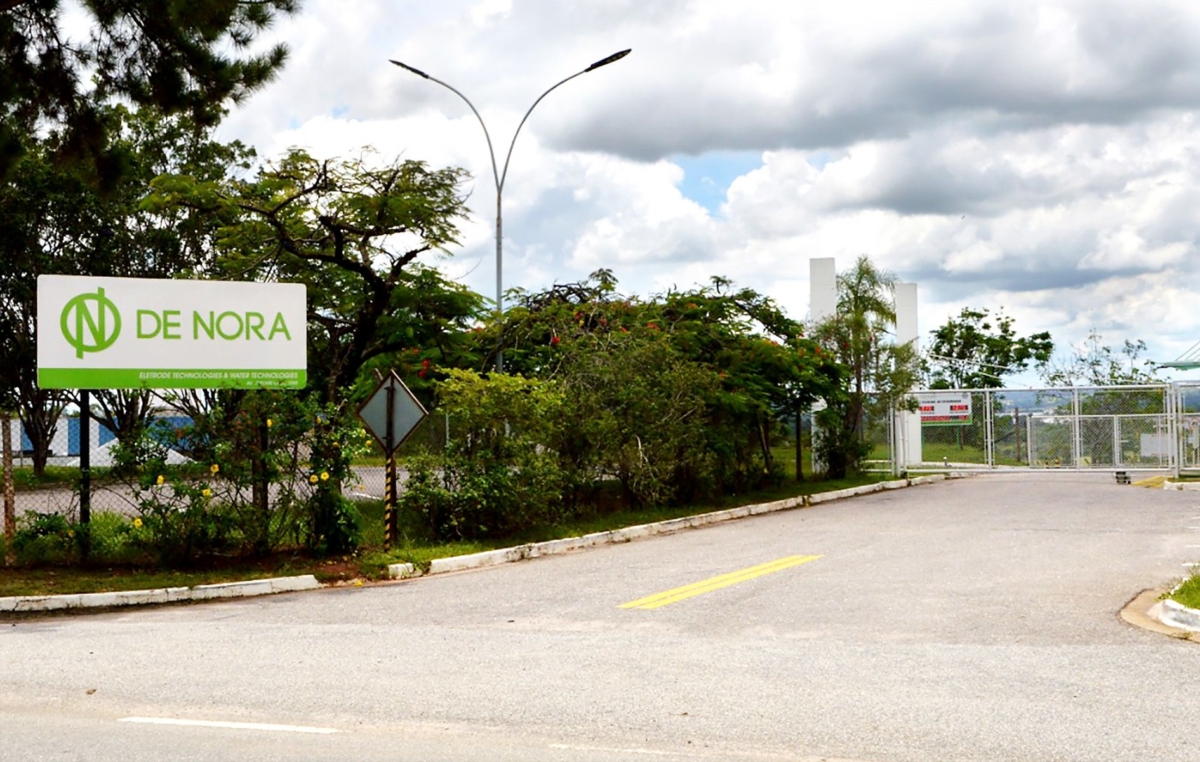 A De Nora fica na zona industrial de Sorocaba e fabrica eletrodos e sistemas eletroquímicos