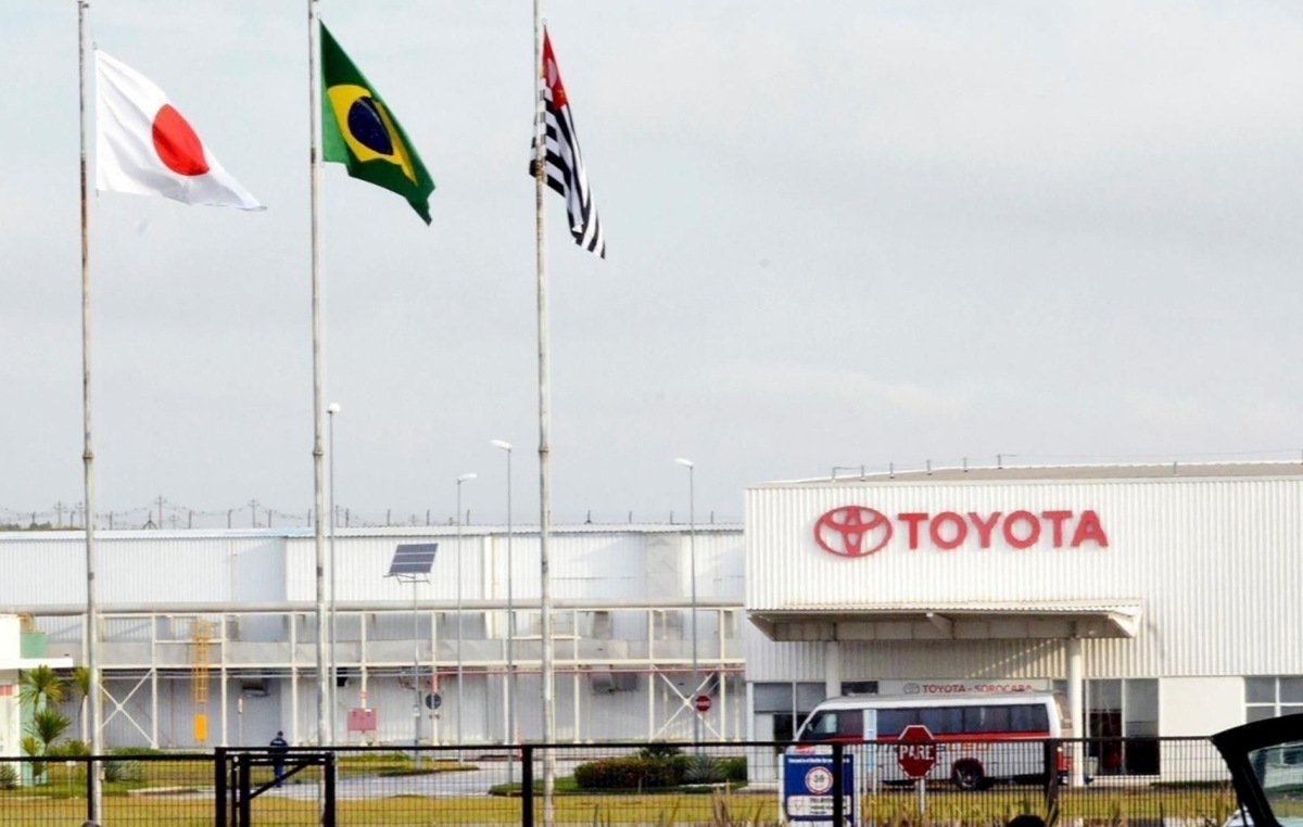 A Toyota em Sorocaba tem cerca de 2200 trabalhadores e é responsável pela fabricação dos modelos Etios, Yaris e Corolla Cross