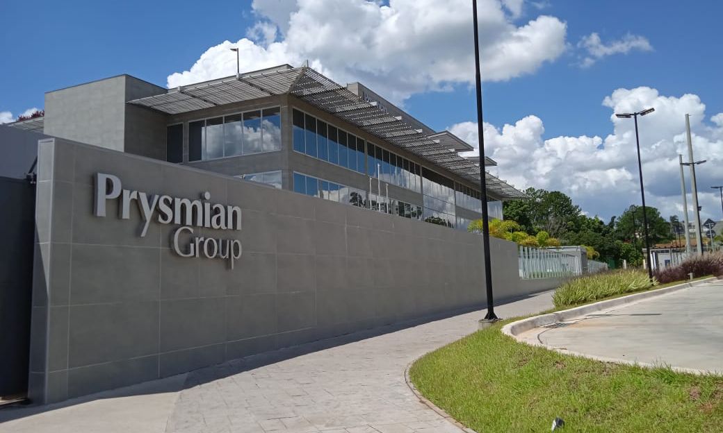 A Prysmian é fabricante de cabos e tem duas unidades em Sorocaba, no Éden e no Alto da Boa Vista