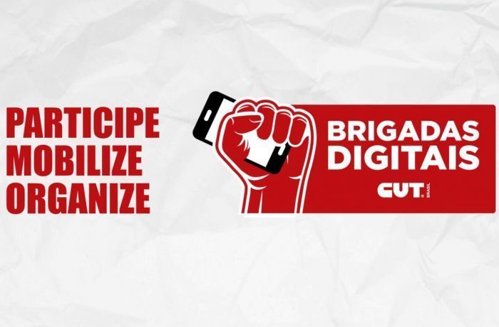 O Projeto “Mutirão da Comunicação – Brigadas Digitais da CUT” foi lançado dia 28 de agosto