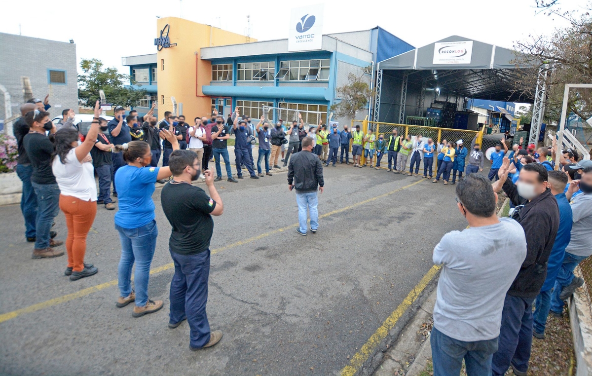 A Varroc fica no bairro Cajuru do Sul, em Sorocaba, produz faróis e tem cerca de 100 trabalhadores