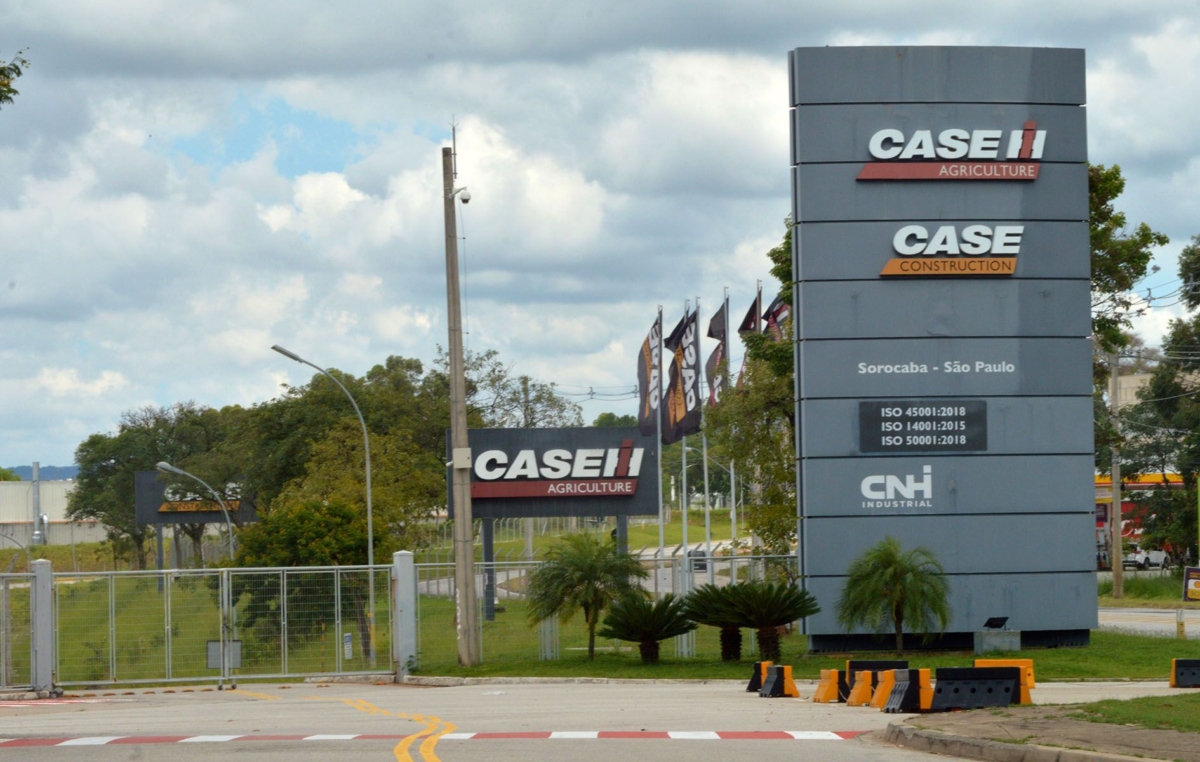 Inaugurada em 2010, a planta da CNH Industrial de Sorocaba produz tratores, equipamentos e máquinas agrícolas.