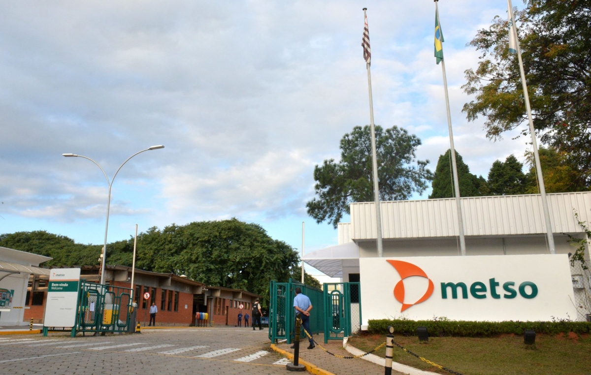 A Metso fica no bairro Iporanga, em Sorocaba, tem mais de 900 trabalhadores e faz fundição de ferro e aço