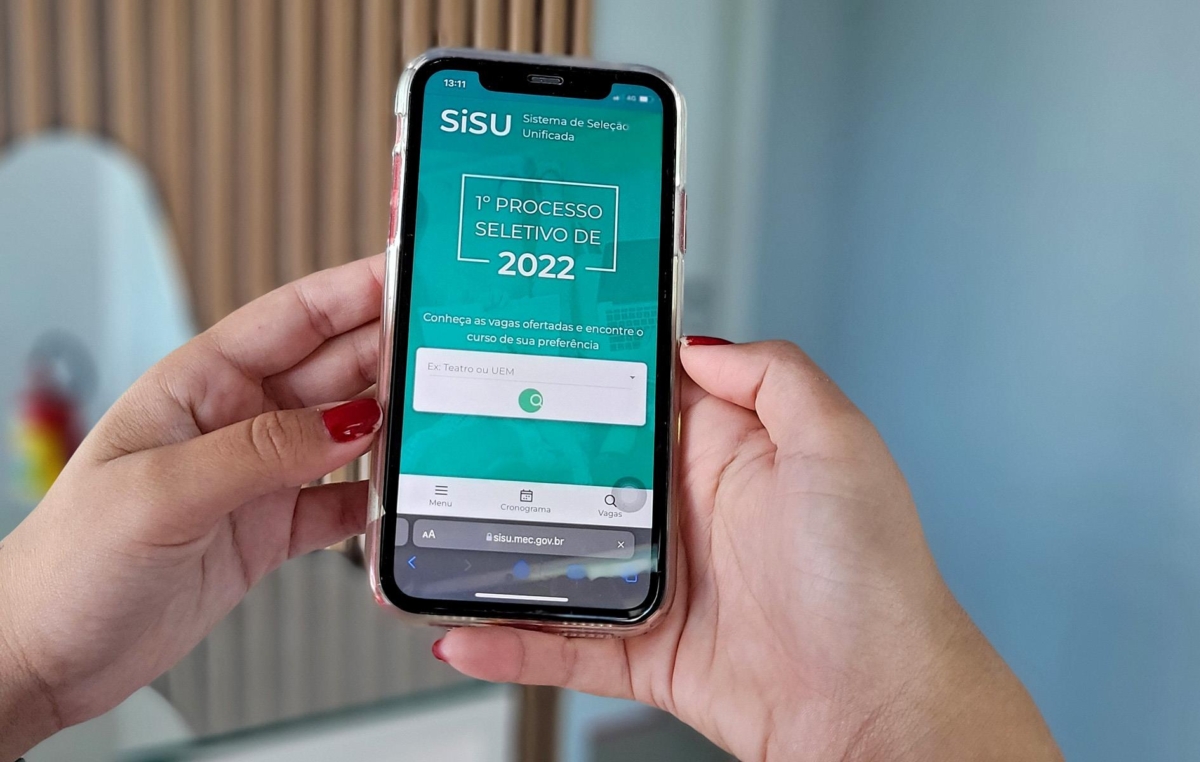 Portal oficial do Sisu pode ser acessado pelo celular ou computador 