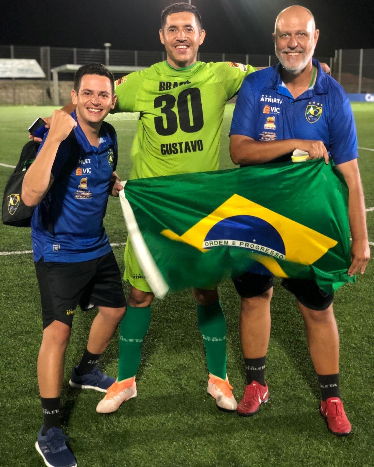 Seleção brasileira contou com três representantes do São Bento Futebol de Amputados