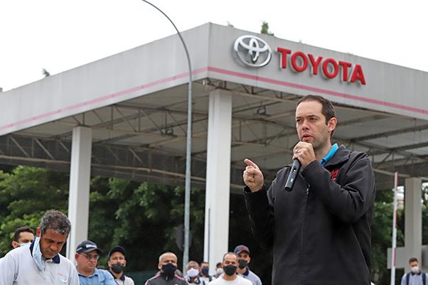 “Tentamos o tempo todo emplacar discussões com o governo do estado, quando falamos da Toyota, eles menosprezaram a importância dos cinco mil empregos