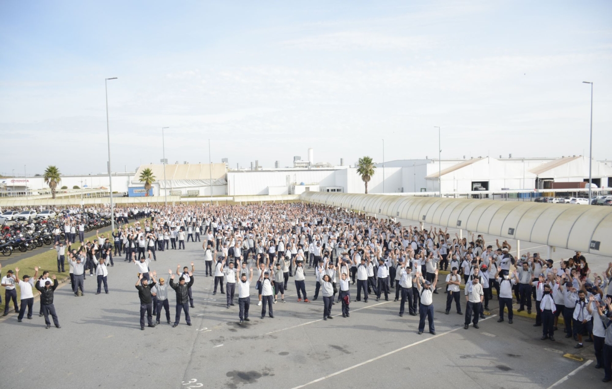 A assembleia para aprovação do PPR 2022 na Toyota aconteceu na segunda-feira, dia 6, na planta da montadora em Sorocaba