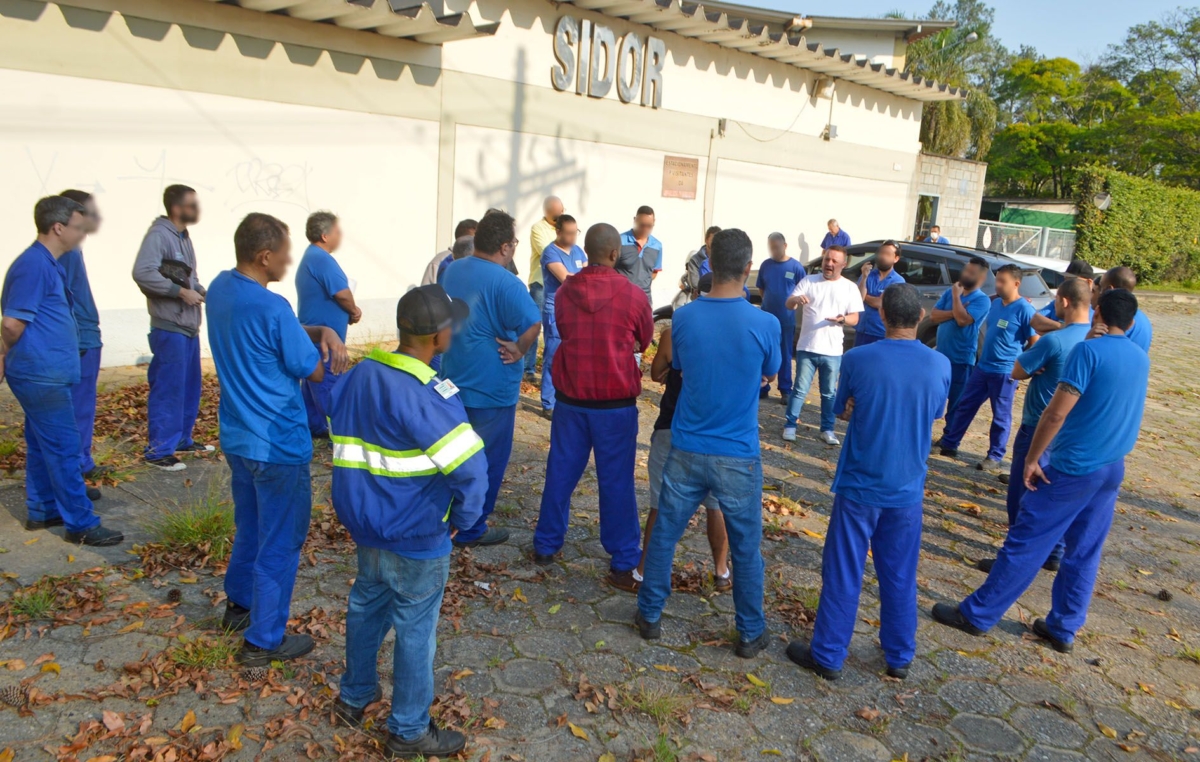 Paralisação na Sidor foi decidida pelos trabalhadores em assembleia realizada nesta quinta-feira, 6, na porta da fábrica
