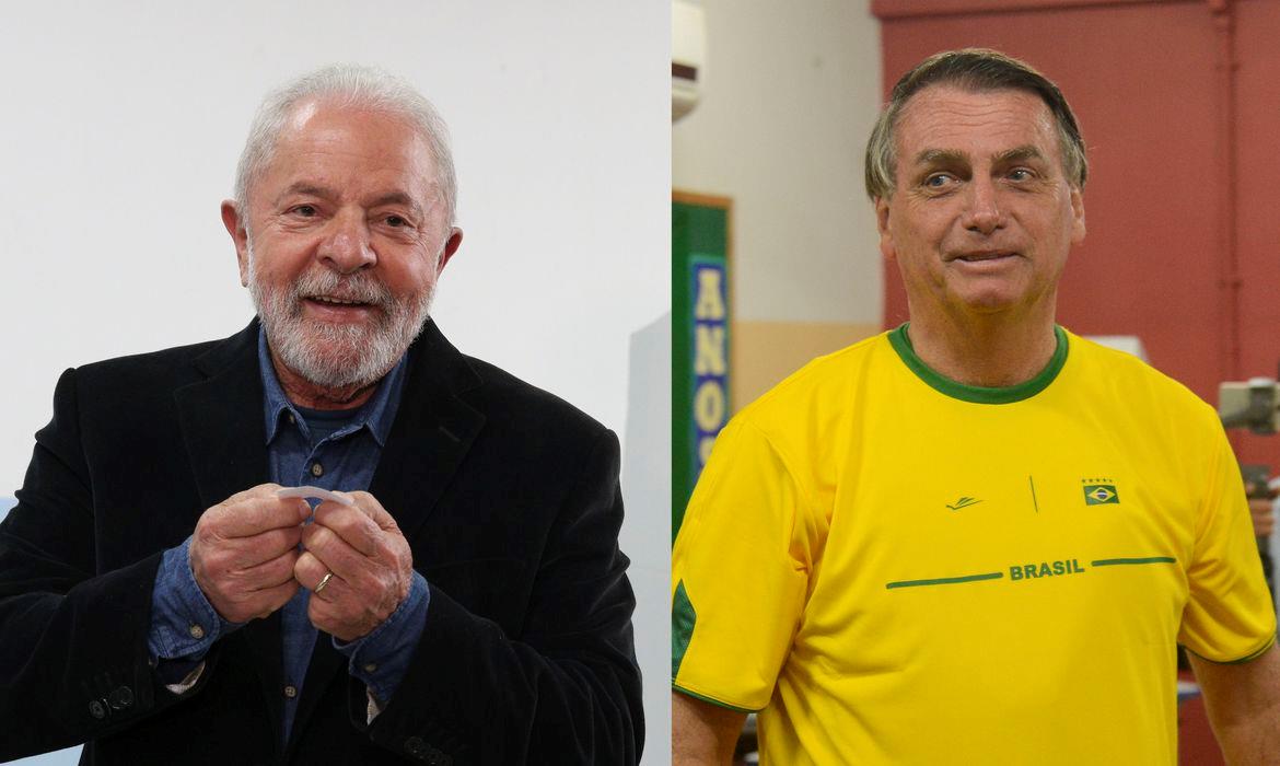 Lula (PT) e Bolsonaro (PL) se enfrentam no segundo turno das eleições brasileiras, em 30 de outubro