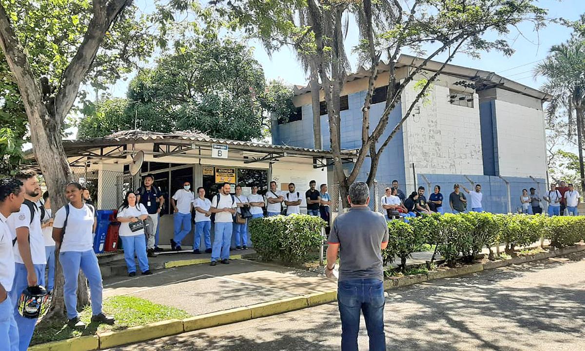 A YKK fica localizada no bairro Iporanga, em Sorocaba, e trabalha com a produção de zíperes