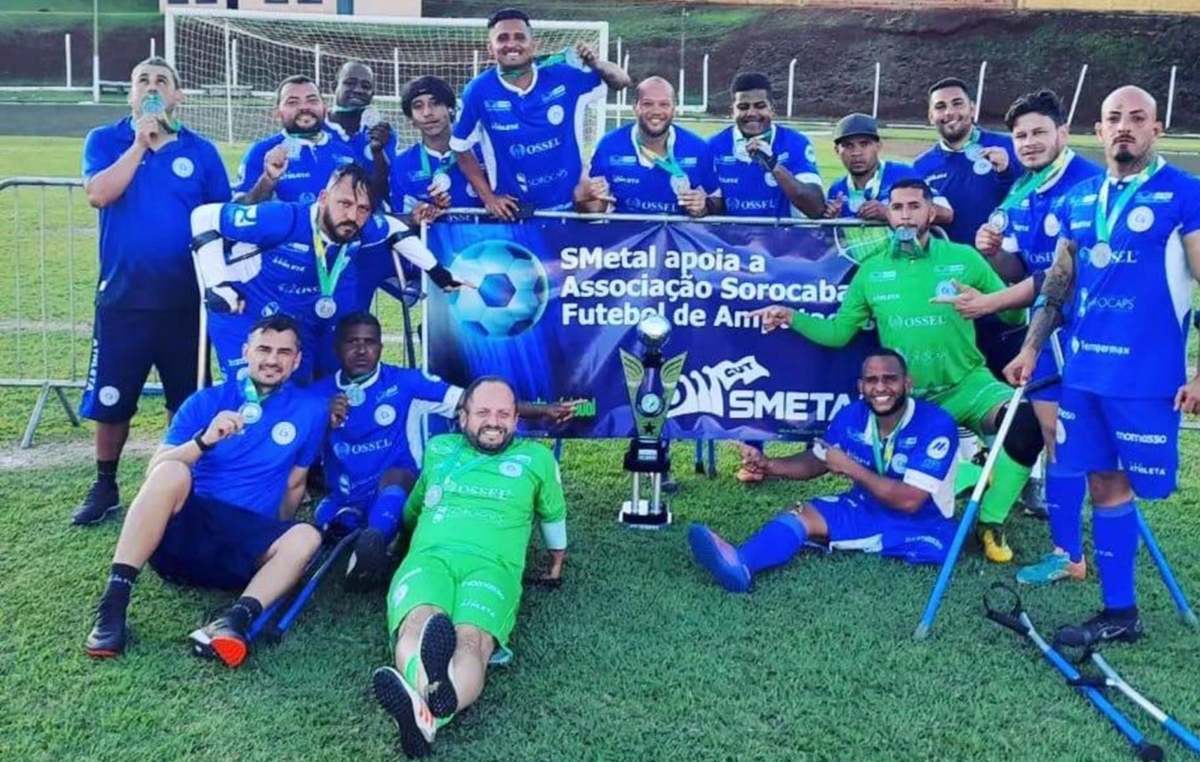 O SMetal é parceiro da Associação Sorocaba Futebol de Amputados desde 2018