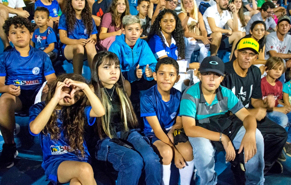 Essa é a primeira vez que as crianças do projeto de Itapetininga visitaram um estádio de futebol